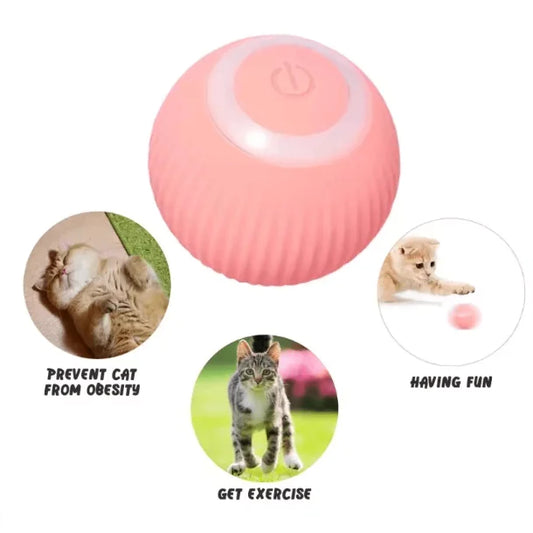 Smart Electric Rolling Ball Cat Toy