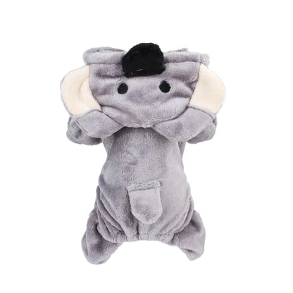 Velvet Thickened Pet Clothes for Small to Medium Dogs