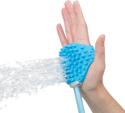 Pet shower sponge
